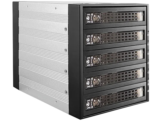 iStarUSA Inc. iStarUSA Inc. BPU-350SATA-KL 3x 5.25" to 5x 3.5" 2.5" SAS SATA server accessory — product photo
