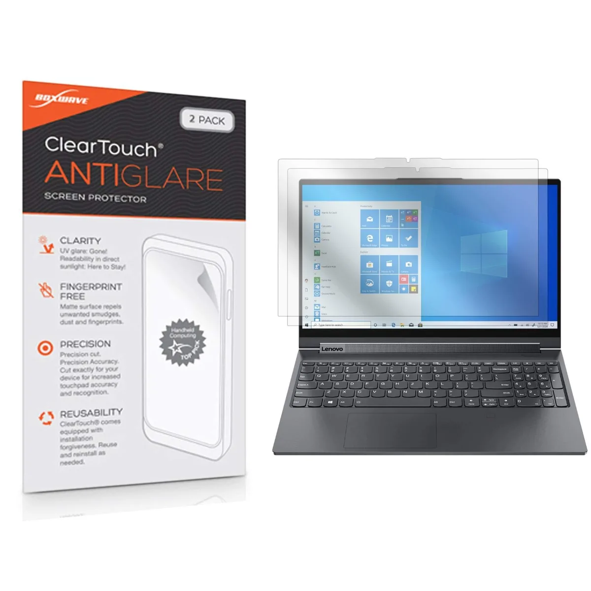 BoYata BoYata Screen Protector for Lenovo Yoga 9i 15 in 2-Pack 2 in 1 accessory — product photo
