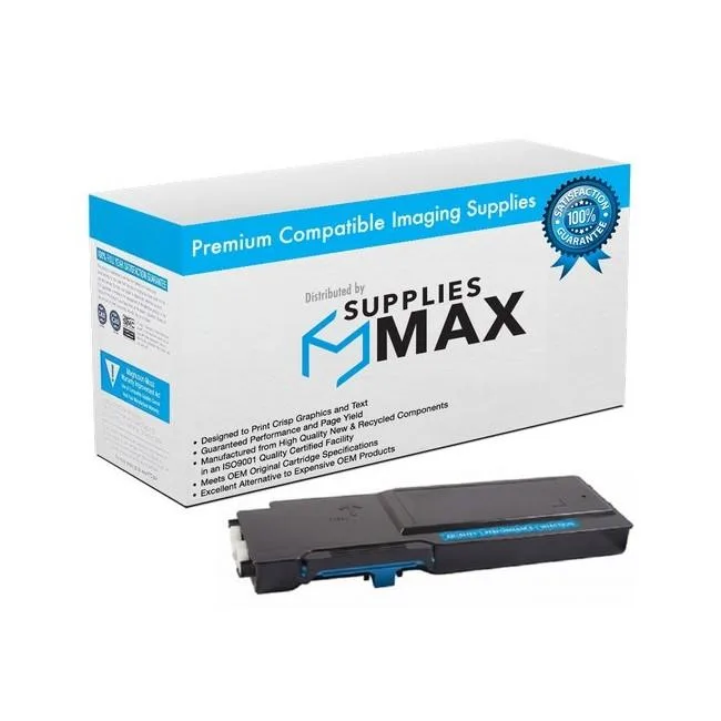 SuppliesMax SuppliesMax Cyan Extra High Yield Toner Cartridge 8000 Pages 106R03526 — product photo