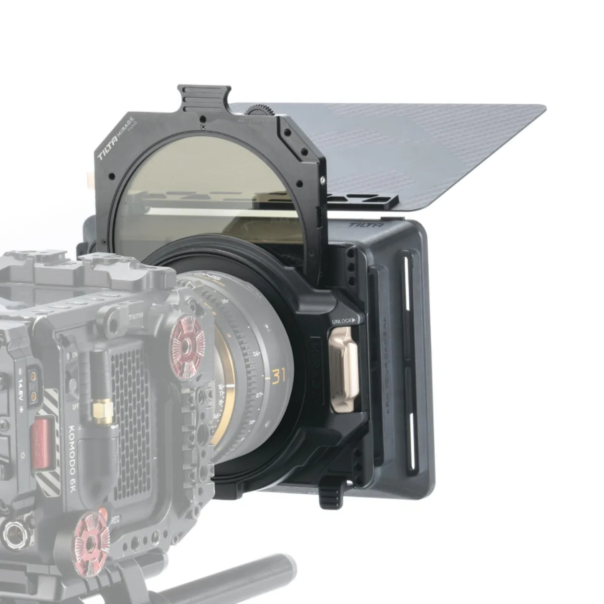 Tilta Technology Co.,Ltd Tilta Mirage Matte Box VND Kit 95mm 4x5.6 67/72/77/82mm adapter rings — product photo