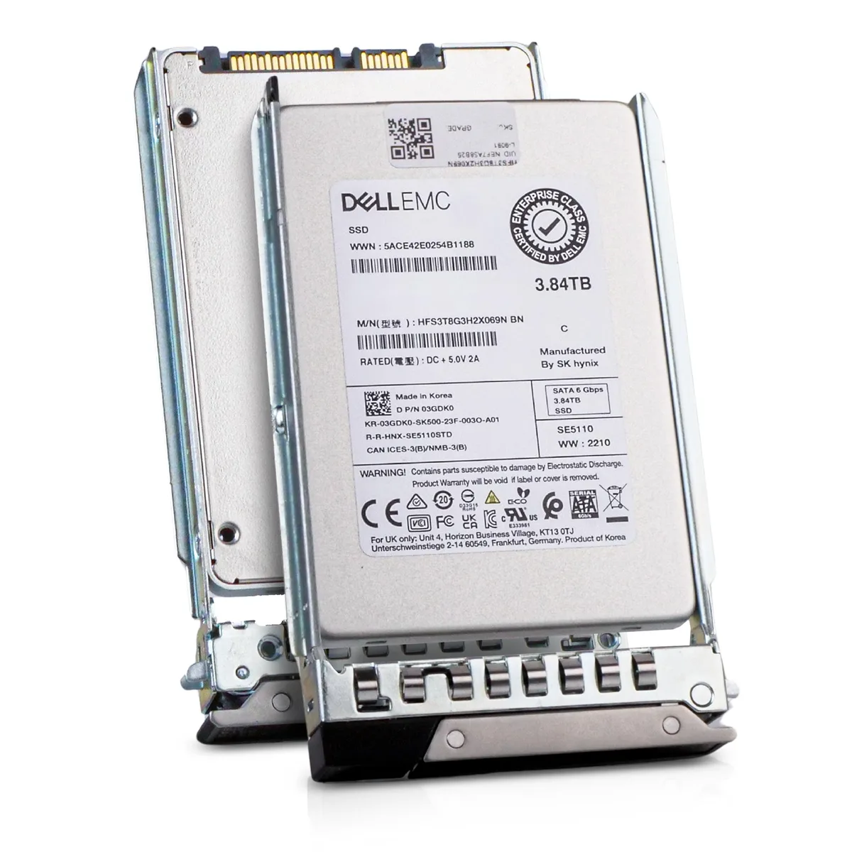 DELL DELL 03GDK0 3.84TB SATA 2.5" Enterprise SSD — product photo