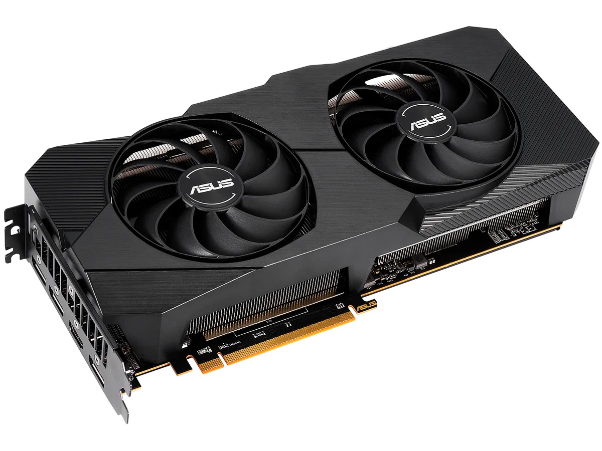 ASUS ASUS DUAL-RX5700XT-O8G-EV Radeon RX 5700 XT graphics card — product photo
