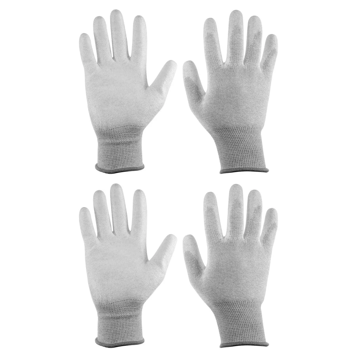 HARFINGTON ESD Anti-Static Gloves Large Grey 23cm 8.5cm 2 Pairs — product photo