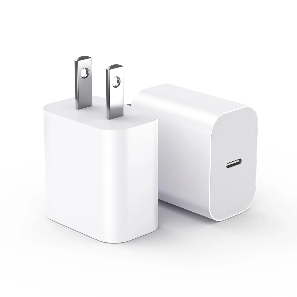 No Sew No Sew ZYH-J15 USB-C Wall Charger 20W 2Pack White — product photo