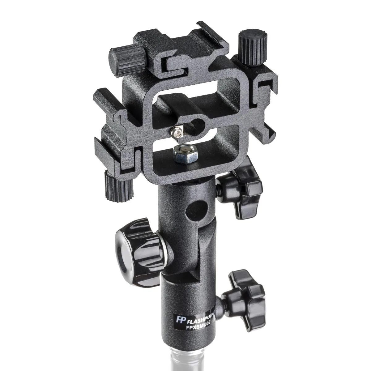 Flashpoint Brand Flashpoint Brand Triple Shoe Mount Bracket with Swivel Umbrella Holder — product photo