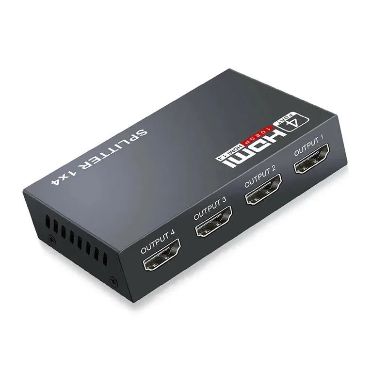 YINGHUA YINGHUA 1x4 HDMI Splitter 1080P Video Splitter (US Plug) — product photo