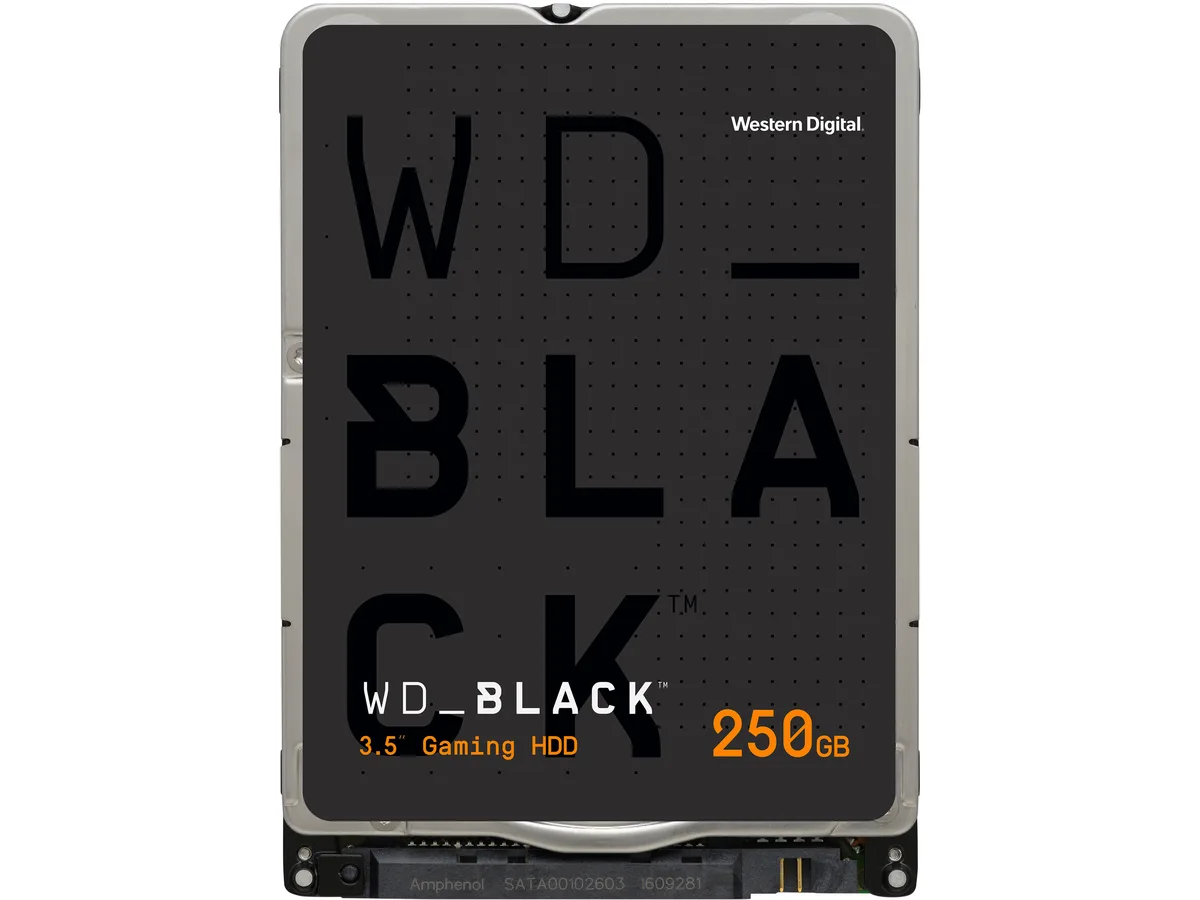 Western Digital Western Digital WD2500LPLX 250GB 7200 RPM 32MB SATA 2.5" laptop hard drive — product photo