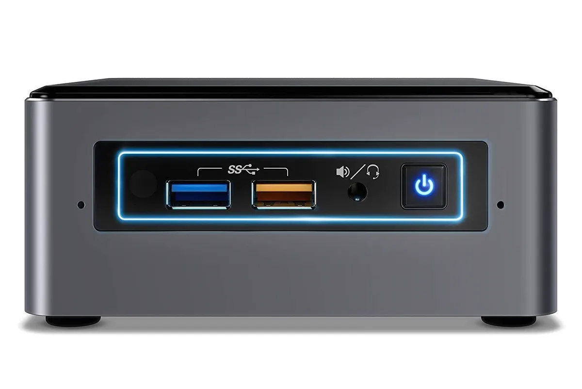Intel Intel NUC7i3BNHX1 Barebone Mini PC Core i3 7100U 2.4 GHz HD 620 16GB Optane — product photo