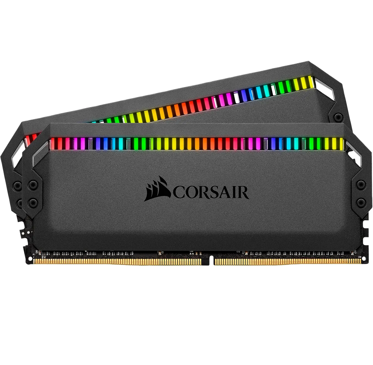 Corsair Corsair Dominator Platinum RGB 16GB (2 x 8GB) DDR4 3200 CL16 desktop RAM CMT16GX4M2C3200C16 — product photo