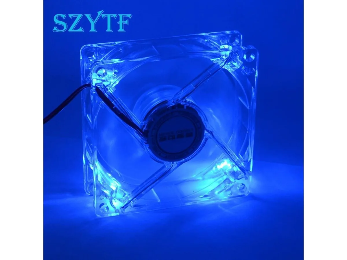 Fans Fans 8025 80mm case fan blue LED — product photo
