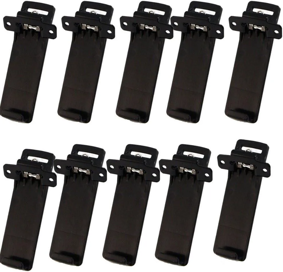 usbroway usbroway UV5R Belt Clip Black 10 Pack — product photo