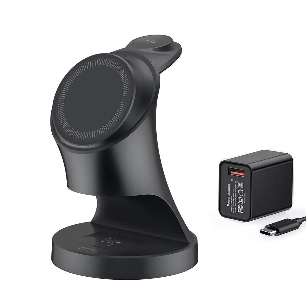  Any warphone X6 3-in-1 Magnetic Wireless Charger Stand Black — product photo