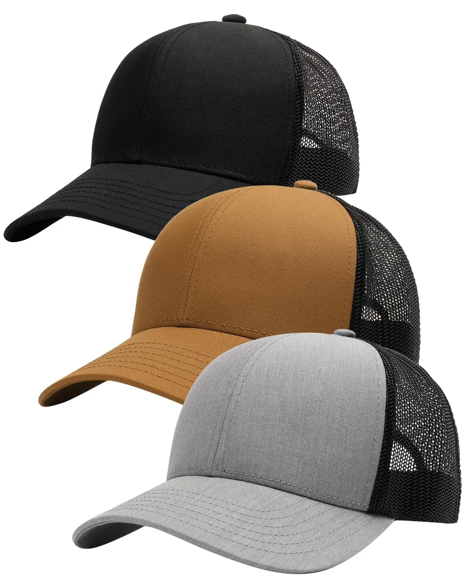 FURTALK Trucker Hat Black 65% Polyester 35% Cotton — product photo