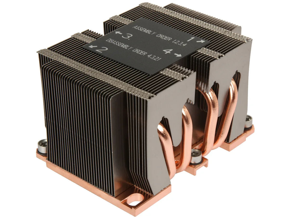 Dynatron Dynatron B8 CPU cooler Socket FCLGA 3647 Narrow ILM 205W 108x80x64mm 600g — product photo