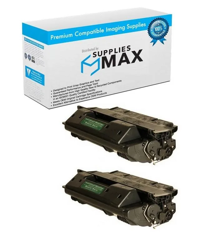 SuppliesMax SuppliesMax Compatible Toner Cartridge 2 Pack Black 10000 Pages Brother TN-9500_2PK — product photo