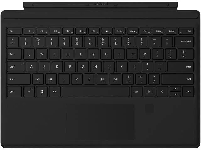 Microsoft Microsoft 1755 Surface Pro Type Cover with Fingerprint ID Black — product photo