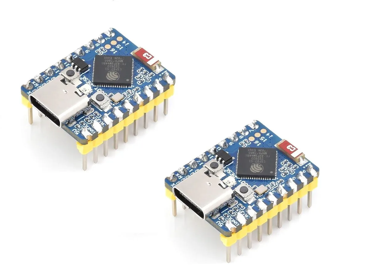 LORDWORLD LORDWORLD ESP32-S3 Mini Development Board 2 PCS with Pre-Soldered Header — product photo