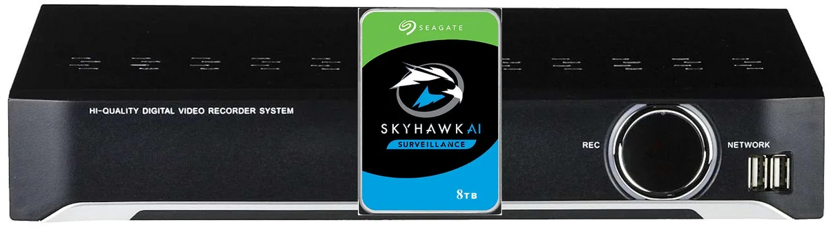 Eyemax Eyemax TVST-PVT8-8M08 8-Channel 4K Video Recorder 8 TB — product photo