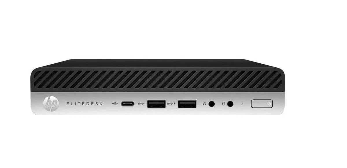 HP HP EliteDesk 800 G5 Mini PC i5-9500T 16 GB 256 GB SSD Windows 11 Pro refurbished — product photo