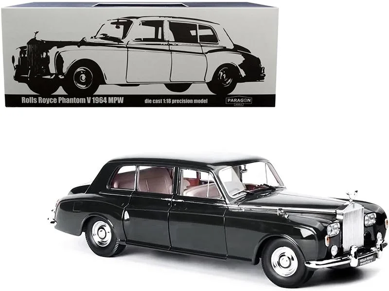 Paragon Paragon 1964 Rolls Royce Phantom V Brewster Green 1/18 Diecast Vehicle — product photo
