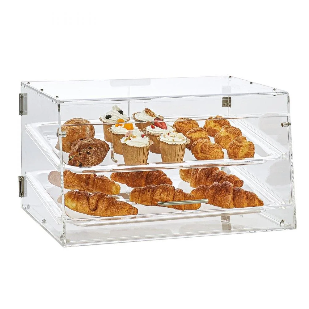 VEVOR VEVOR Pastry Display Case 2-Tier 20.7"x13.2"x11.9 — product photo