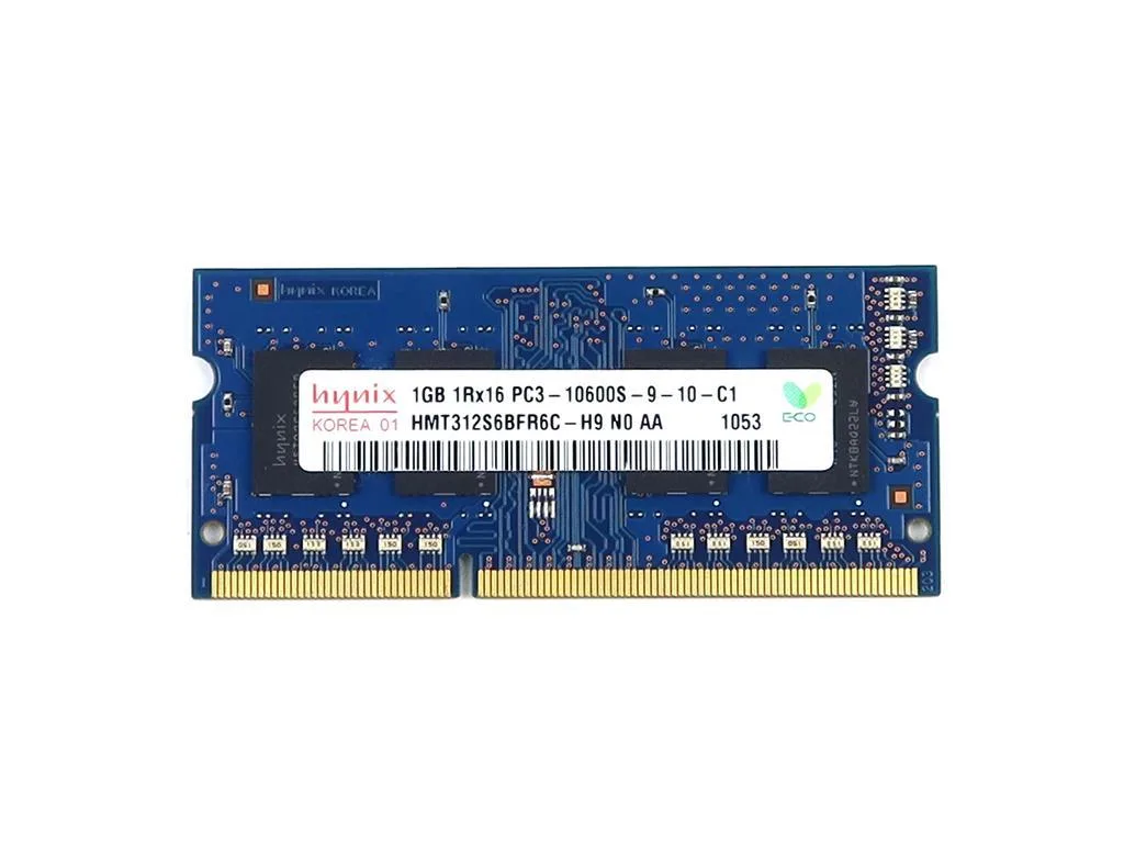 SK hynix SK hynix HMT312S6BFR6C 1GB DDR3 1333MHz 204-Pin SO-DIMM accessory — product photo