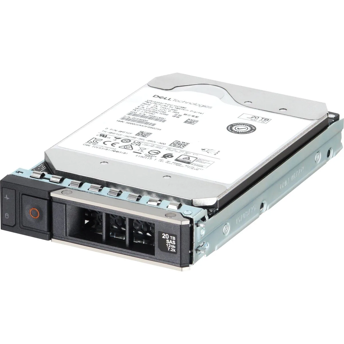 DELL DELL 20TB 7.2K 512e 12Gbps SAS 3.5 internal hard drive — product photo