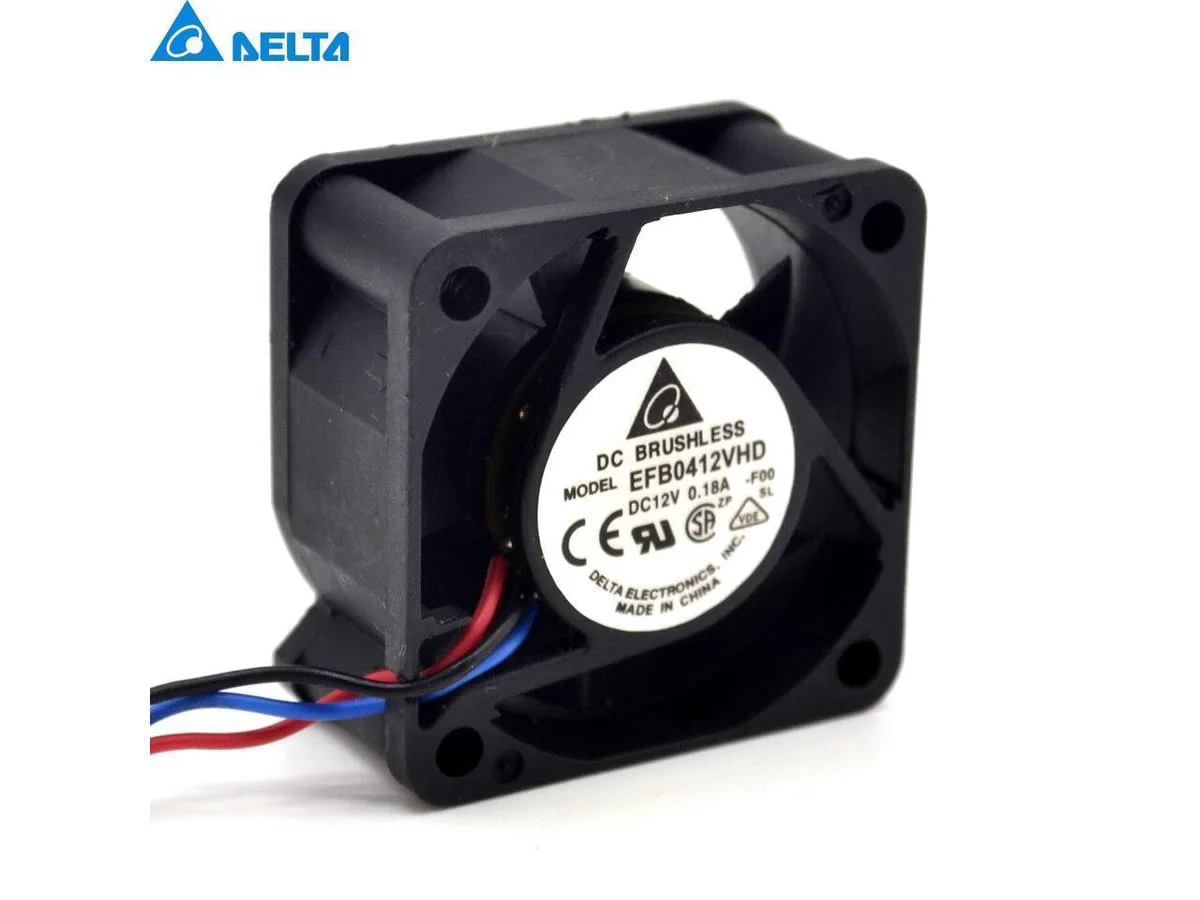 Fans Fans 12V 0.18A Double-ball 2 and 3wire 4020 case fan — product photo