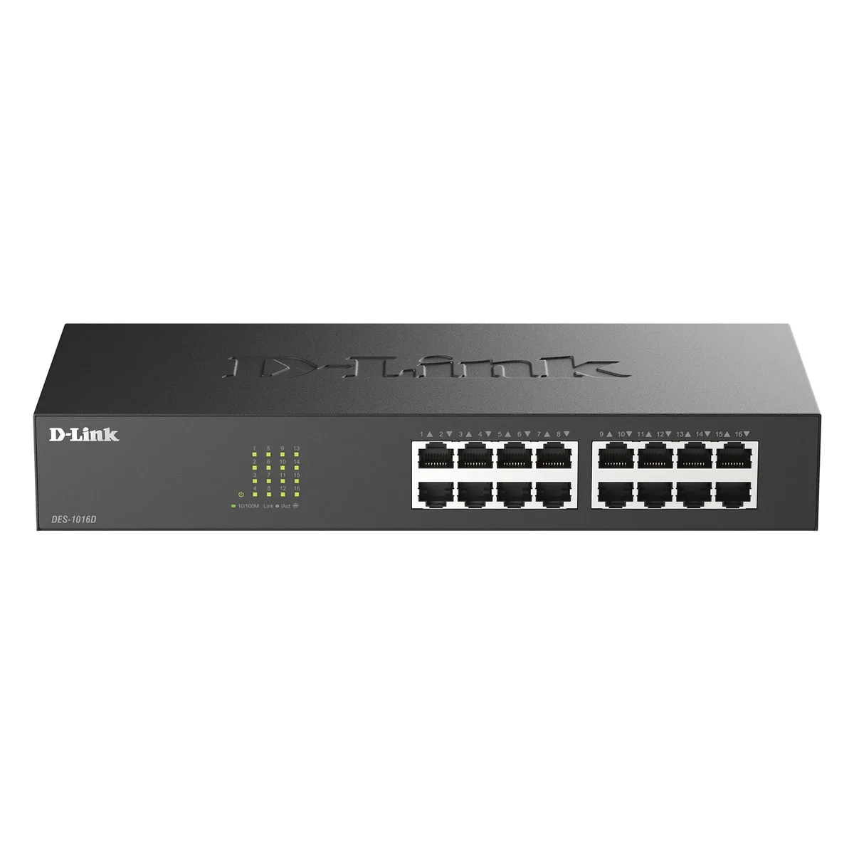  NETGEAR ProSafe DES-1016D 16-Port 10/100 Mbps Unmanaged Switch — product photo