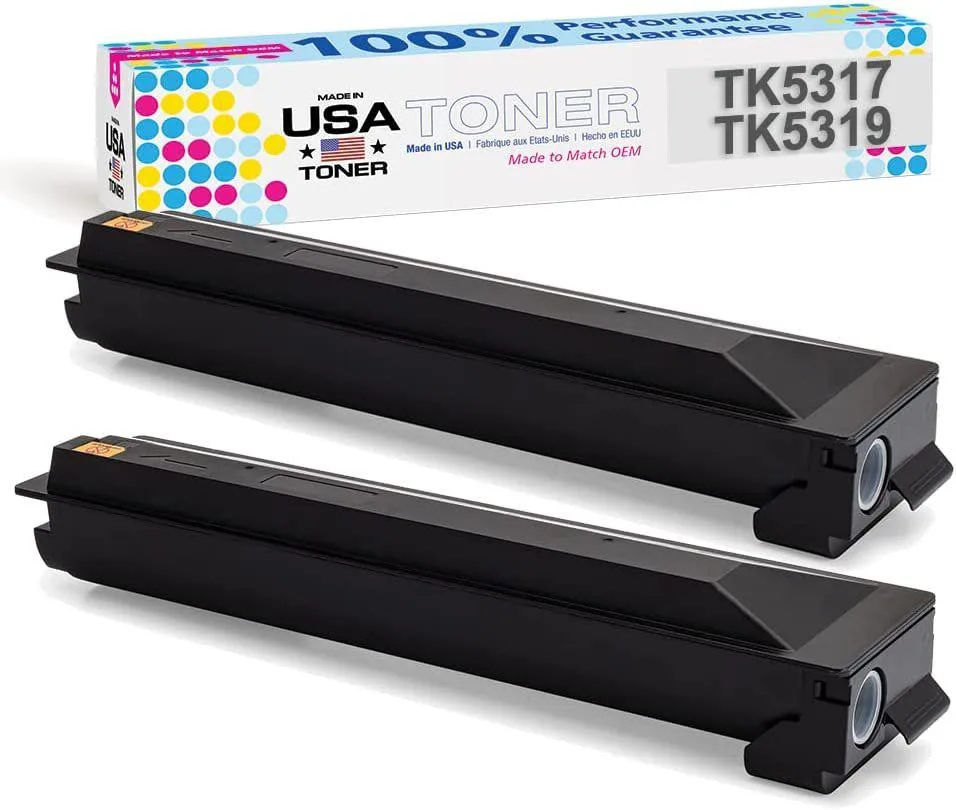 MADE IN USA TONER MADE IN USA TONER TK-5317K 5319K Black 2 Pack Toner Cartridge — product photo