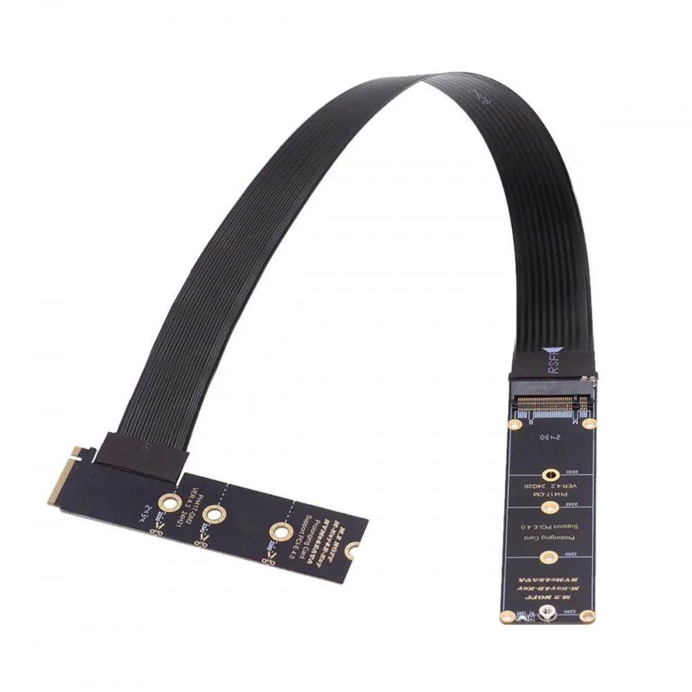 Vszerda Vszerda EP-050-RI-HX NVME SATA Extension Adapter 30cm 90° M-Key — product photo
