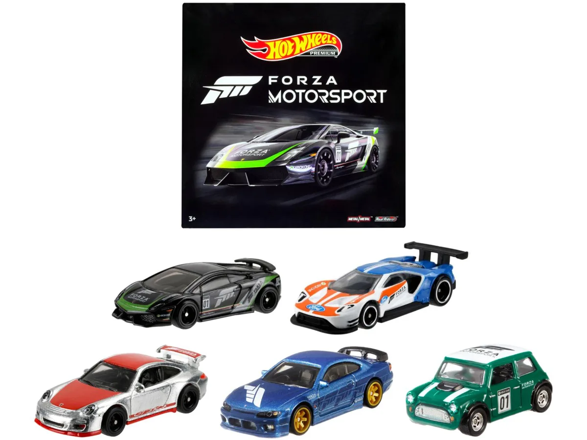 Hot Wheels Hot Wheels Forza Motorsport 5-Piece Diecast Car Set — product photo