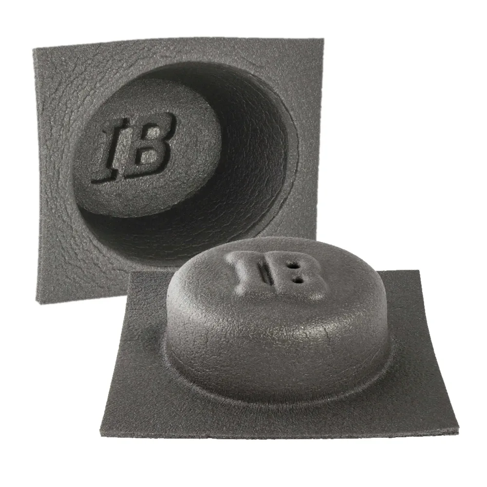 The Install Bay The Install Bay IBBAF462 4 x 6" Shallow Oval Foam Acoustic Speaker Baffles Pair car electronics accessory — product photo
