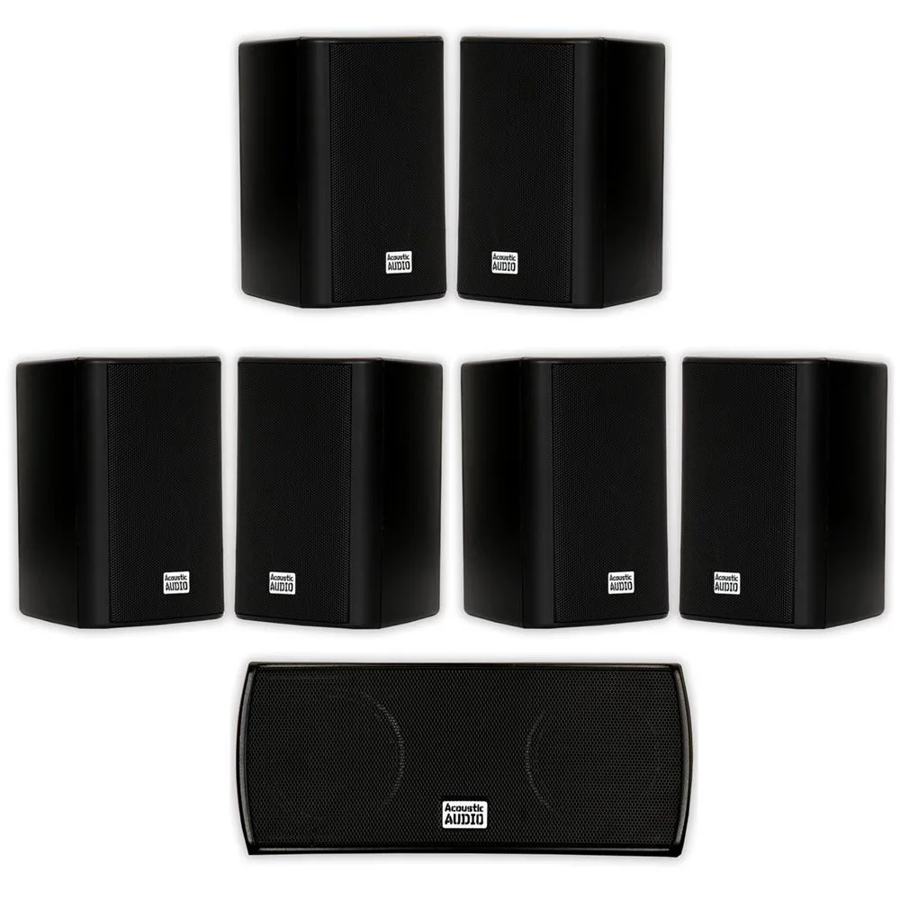 Goldwood Sound, Inc. Goldwood Sound Acoustic Audio AA351B AA32CB 7 Speaker Set — product photo