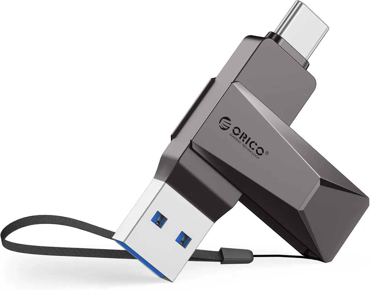 Orico Orico CB05 32GB USB 3.0 Dual USB-A USB-C Grey — product photo