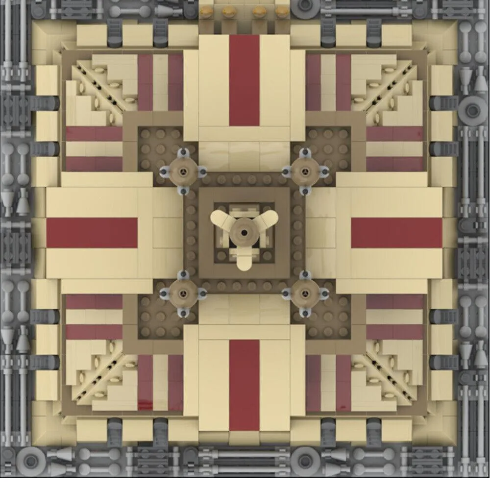 ZITIANYOUBUILD ZITIANYOUBUILD MOC-149512 Temple Model 2113 Parts — product photo