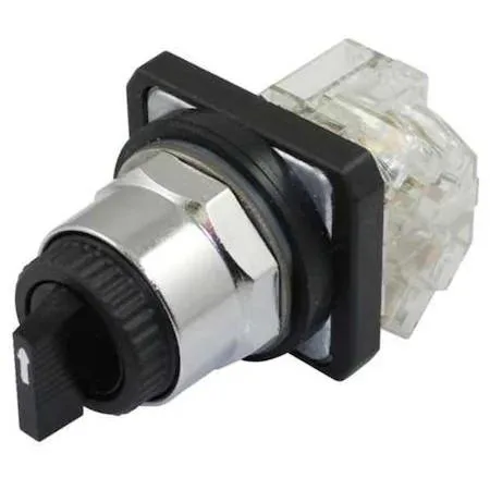 Dayton Dayton 30G305 Selector Switch 30 mm 3 Position Black — product photo