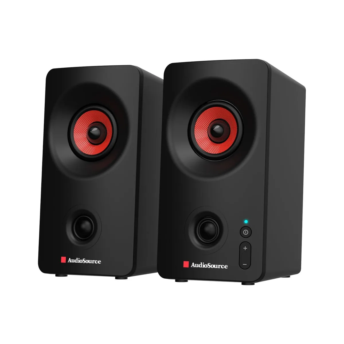 Desktop PC Speakers Bluetooth 5.3 USB-C 2.0 Stereo 6W Black — product photo