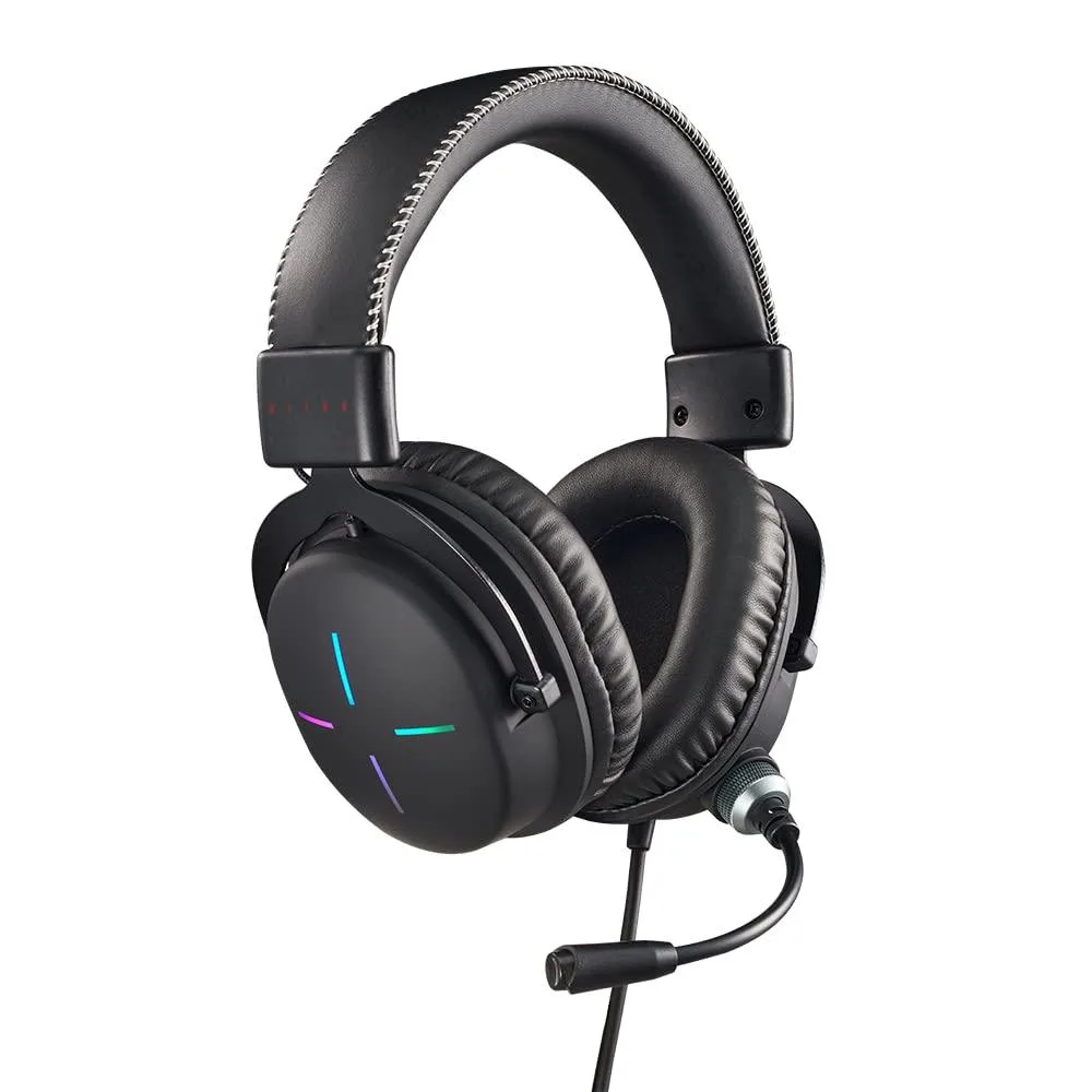 Acer America Acer Nitro gaming headset II black 50mm 3.5mm USB 6.89ft — product photo