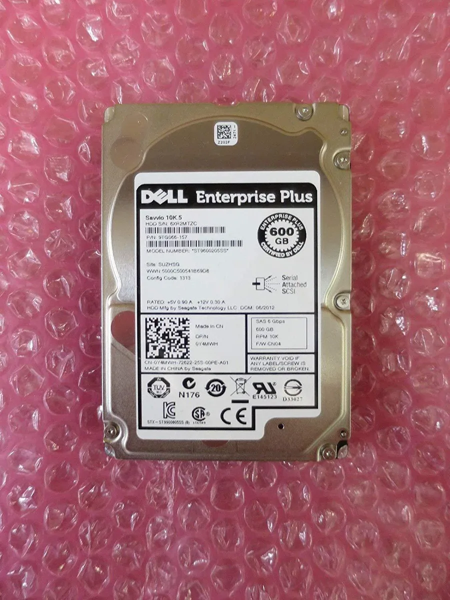 DELL DELL EQUALLOGIC 600GB 10K SAS 2.5'' internal hard drive — product photo