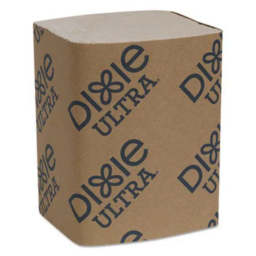 Georgia Pacific Georgia Pacific GPC-32019 EasyNap Embossed Dispenser Napkins 2-Ply Folded Brown 6000 Napkins — product photo
