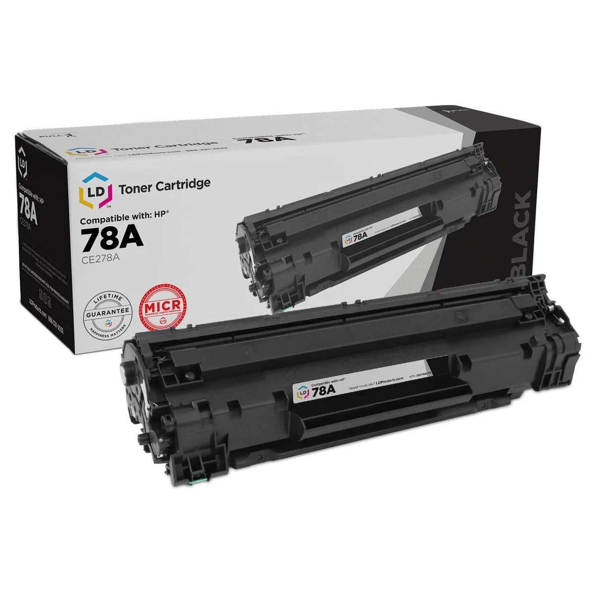 LD Products LD Products CE390A MICR Toner Cartridge Black — product photo