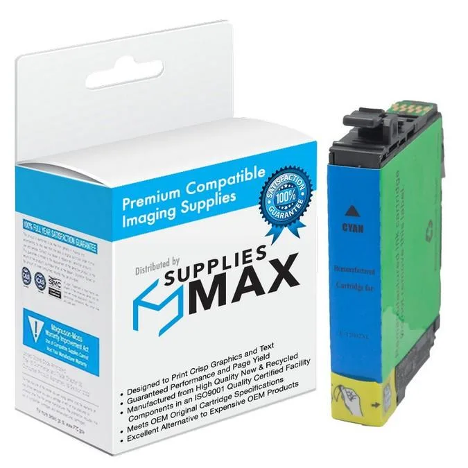 SuppliesMax SuppliesMax Epson T200XL220 Cyan High Yield Inkjet Cartridge 450 Pages — product photo