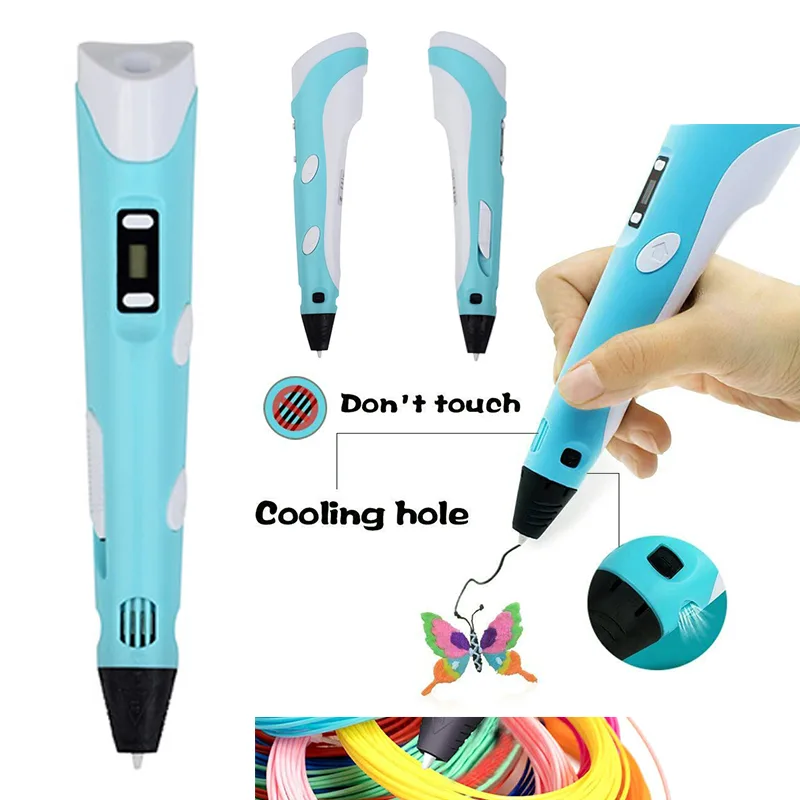 Best Home Fashion Best Home Fashion 3D Printing Pen Blue 12V — product photo