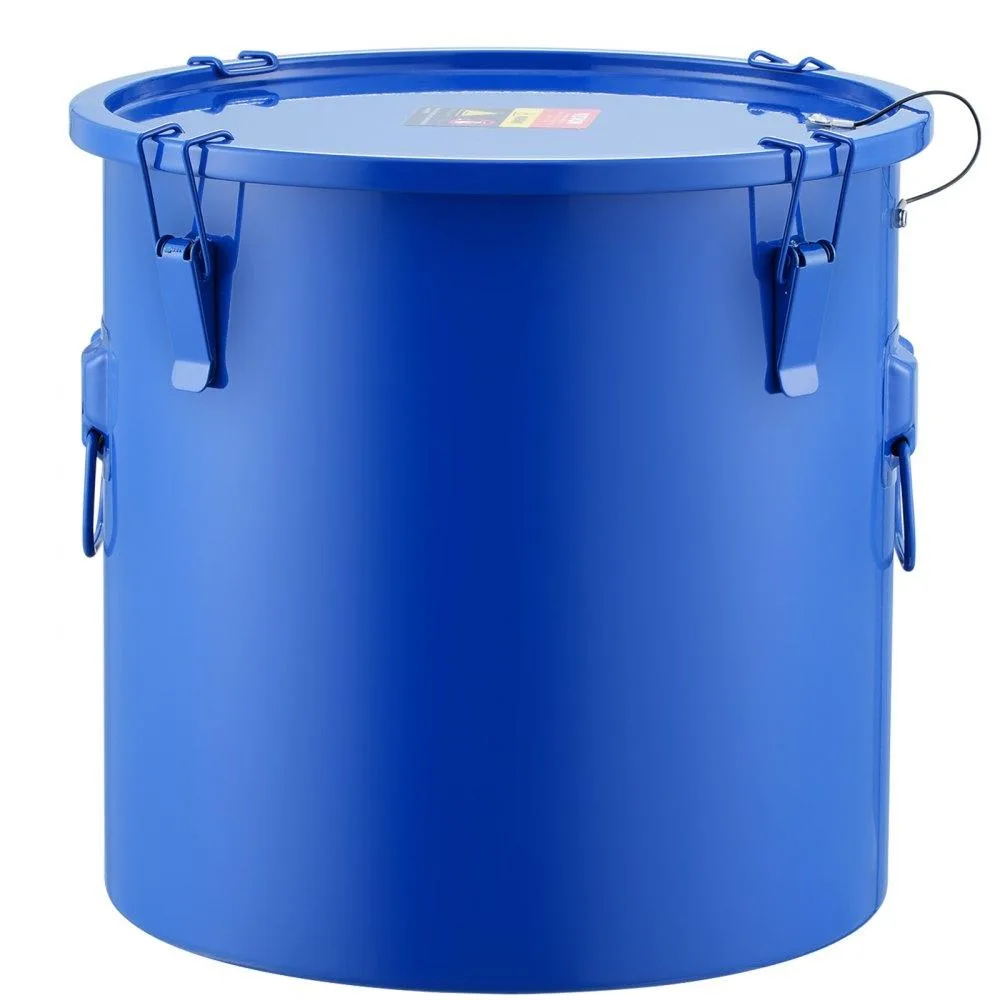 VEVOR VEVOR Fryer Grease Bucket 8 Gal Carbon Steel Blue — product photo
