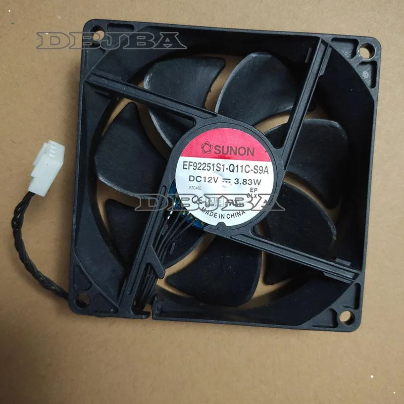 DBTLAP DBTLAP SUNON EF92251S1-Q11C-S9A 12V 3.83W 92x92x25mm 4-Wire Server Cooling Fan — product photo