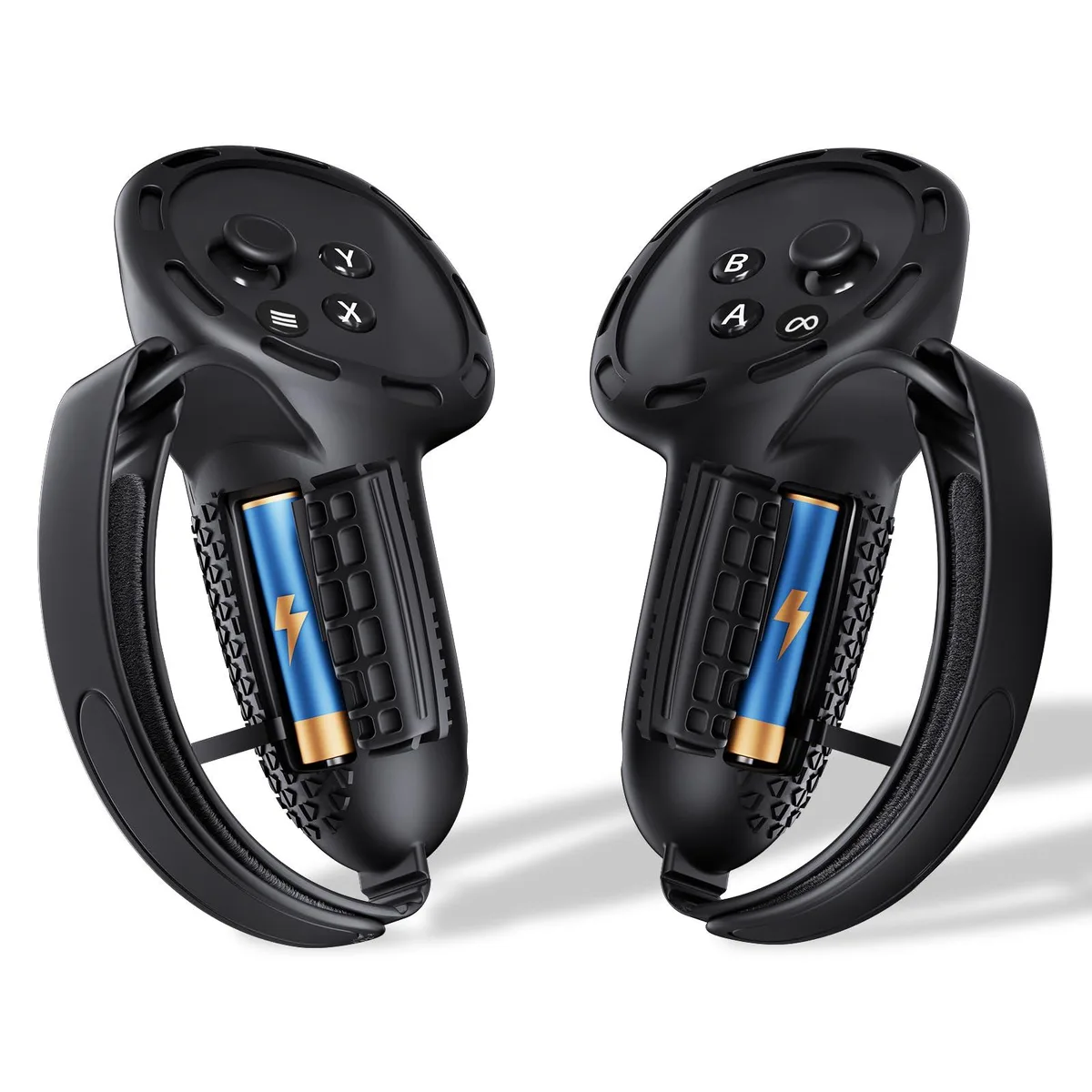  SUPERUS SQ0-021 Controller Grips Cover Meta Quest 3S/Quest 3 Battery Door Open Version — product photo
