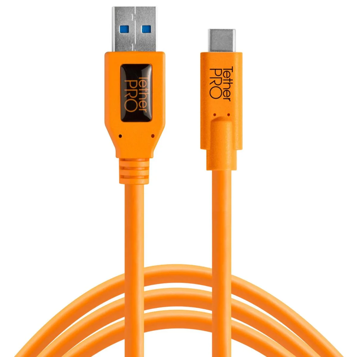 Tether Tools Tether Tools TetherPro USB to USB-C Cable 15 ft Orange — product photo