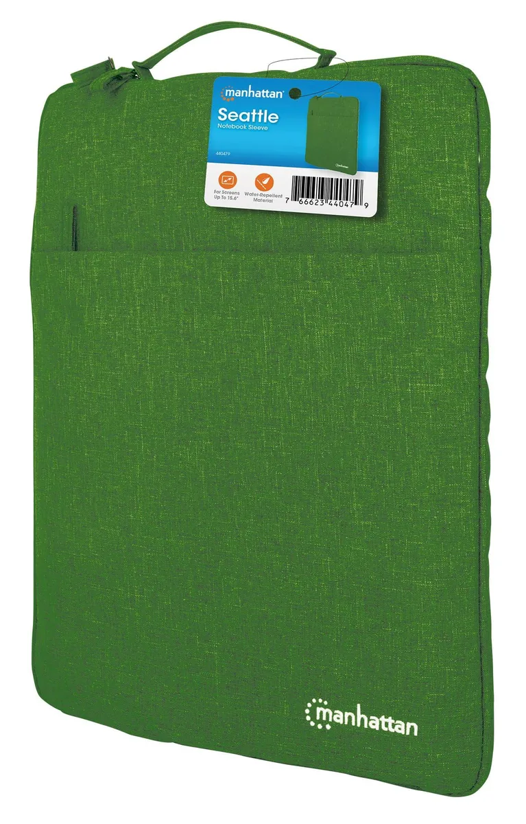 MANHATTAN MANHATTAN 440479 Seattle 15.6" Laptop Sleeve Green — product photo