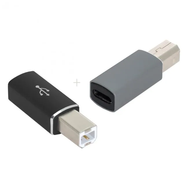 Cablecc Cablecc 2pcs USB-C to USB B MIDI Adapter Cable — product photo